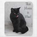 Search for black cat mousepads Funny