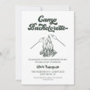 Search for camping bachelorette party invitations Girls weekend