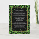 Search for celtic blessing cards Green