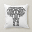 Recherche de mehndi coussins Mandala