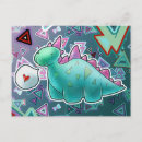 Search for dinosaur baby postcards Green