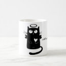 Search for angel cat mugs Cartoon