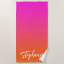 Search for orange beach towels Modern minimalist