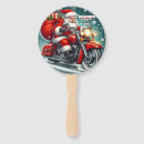 Search for santa claus hand fans Winter