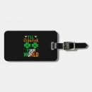 Recherche de st patrick bagages étiquettes Chanceux