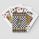 Search for decorative playing cards Black and gold