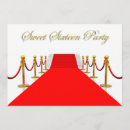 Search for red carpet party invitations Sweet