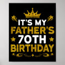 Search for 70th birthday posters Years