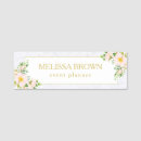 Search for vintage floral name tags Modern