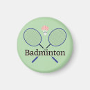 Recherche de badminton magnete Raquette