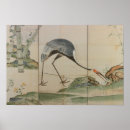 Recherche de peintures japonaises posters Grue