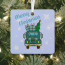 Search for vehicle ornaments Xmas