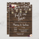 Search for fall shower wedding invitations Rustic