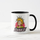 Recherche de hirsute tasses Rétro bande dessinée
