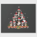 Search for bernese mountain dog christmas wrapping paper Funny