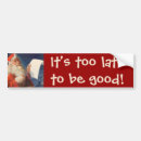 Search for naughty bumper stickers Santa claus