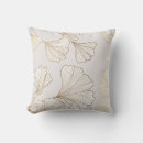 Search for ginkgo pillows Golden