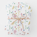 Search for confetti wrapping paper Kids