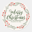 Search for green wreath stickers Script