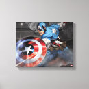 Search for attack canvas prints Avengers