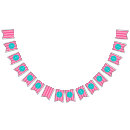 Search for turquoise bunting flags Happy birthday