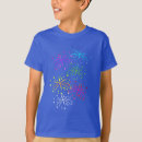 Search for fireworks kids tshirts July 4th