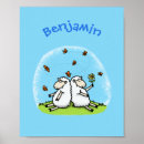 Search for cute sheep nursery art Cartoon