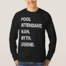 Search for pool man tshirts Myth