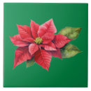 Recherche de poinsettias carreaux Festif