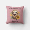 Search for cute sloth pillows Baby