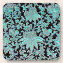 Search for turquoise coasters Black