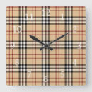 Search for tartan clocks Black