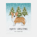 Search for christmas corgi blankets Winter