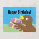 Search for robin bird birthday cards Red