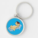 Search for bizarre round keychains Creativity