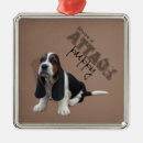 Search for basset hound ornaments Bassets