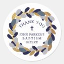 Search for navy gold thank you stickers Boy