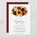 Search for sunflowers and roses invitations Watercolor