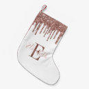 Search for elegant christmas stockings Girly feminine