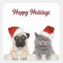 Search for minimalist dog stickers Merry christmas