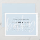 Recherche de balayer invitations Bleu
