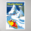 Search for vintage matterhorn posters Europe