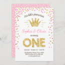 Search for twins princess birthday invitations Crown