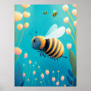 Search for unique bee posters Cute