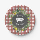 Search for baby q plates Gingham