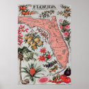 Search for vintage map of florida posters Usa