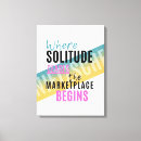 Search for solitude canvas prints Introspection