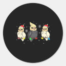 Search for pet bird stickers Merry christmas
