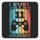 Search for 11th birthday stickers Gamer