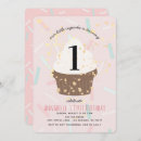 Search for cupcake sweet 16 invitations Cute